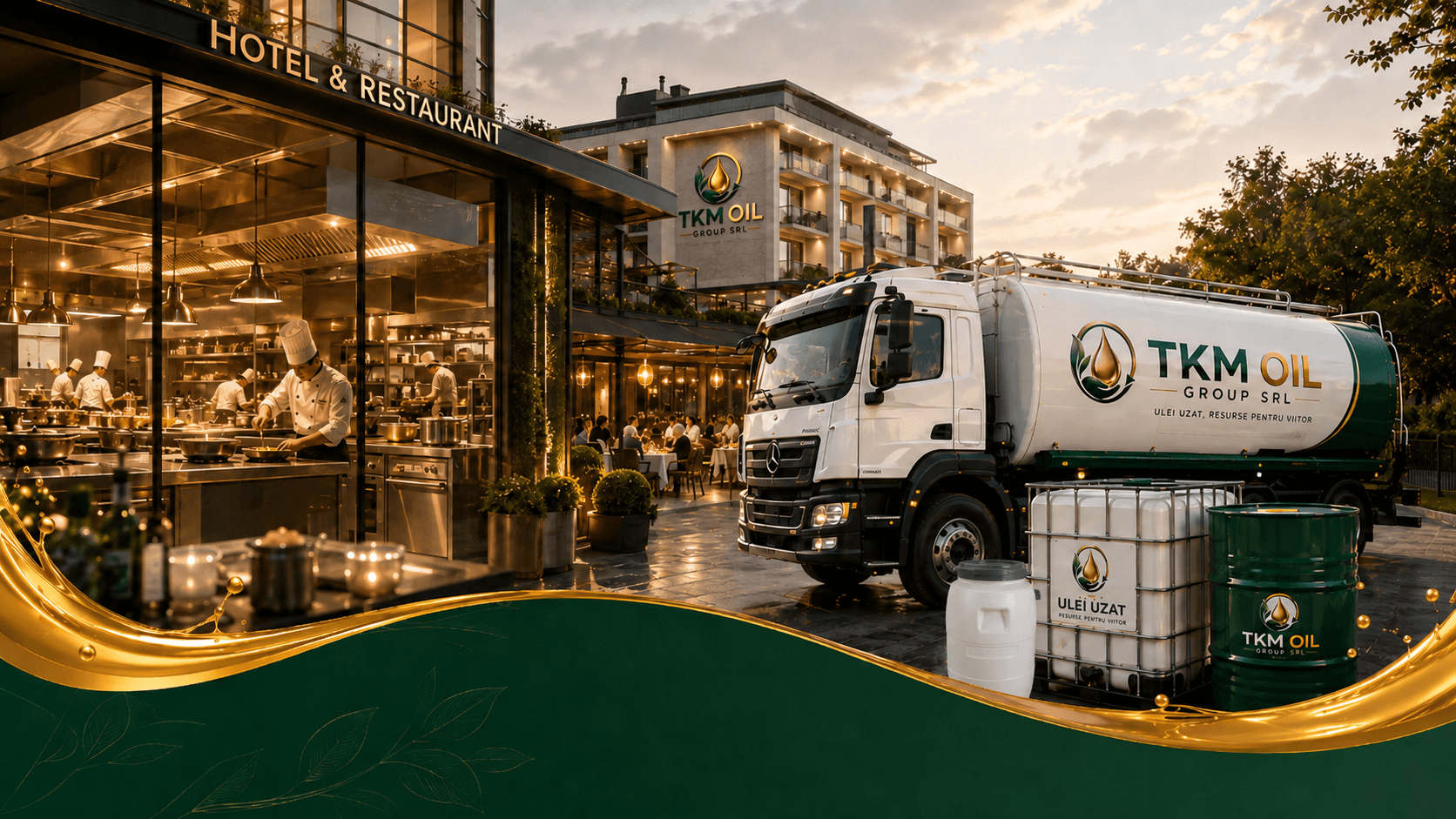 TKM OIL GROUP SRL Cisterne si Recipienti Colectare Ulei Uzat